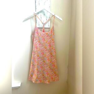 Outdoor Voices pink Swirl exercise Dress; Size Small; Perfect condition and fit!